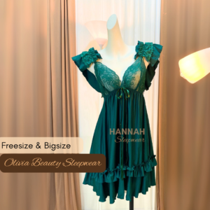 S-6XL Olivia Emerald Pajama