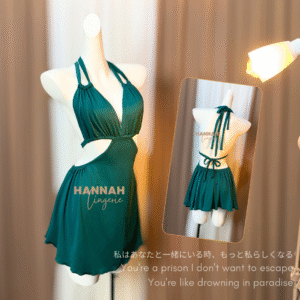 S-7XL VIONNA Emerald Nightdress