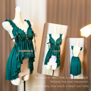 S-7XL AUBREY Emerald Nightdress