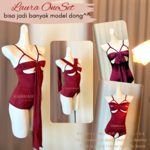S-6XL Laura Maroon Jumpsuits